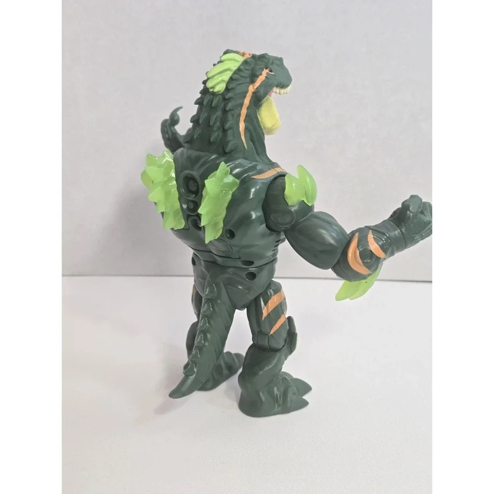 Beast Lab Dino Creator Raging Raptor 8' Figure. RARE HTF Lights and Sound Tested
